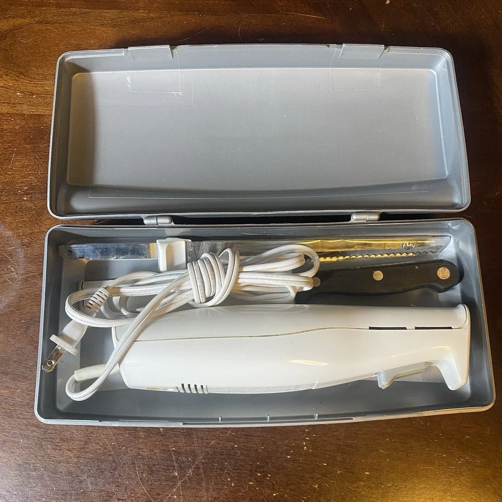 Hamilton Beach Electric Knife With Storage Case 74250R; Tested, Working